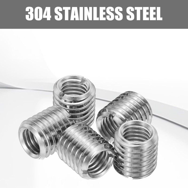 15 threaded inserts, threaded sleeve, M8 to M6 x 15
