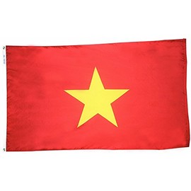 Vietnam - 4' x 6' Nylon World Flag