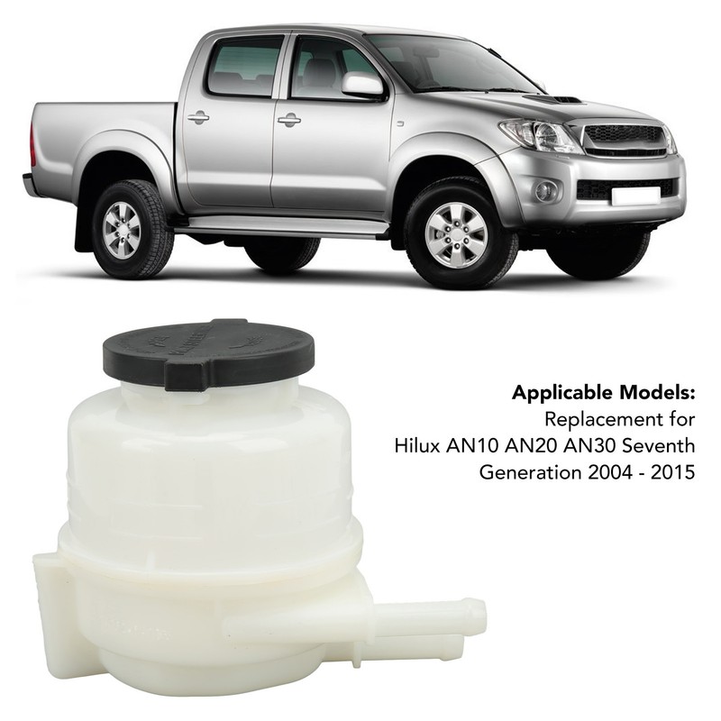 Power Steering Pump Oil Can 44360 06050 White Replacement for