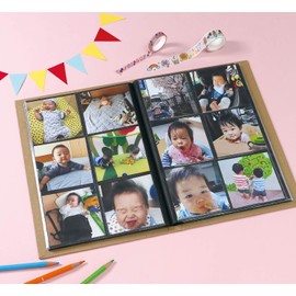 Artec 5444 Album/Memories/Children/Leave/Record/Kid/Handmade/Scrapbooking/Square/Photography/Brown