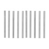 10Pcs Long Rod Nut Hex Coupling Straight Bar Stainless Steel