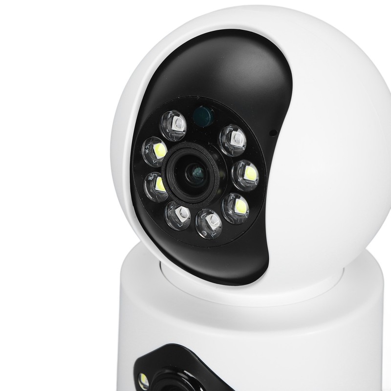 Home Security Camera Dual 2MP Lens Wireless WiFi Two Way