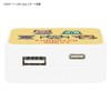 Gourmandies Ponkotsu Quest USB to USB Type-C AC Adapter Dot