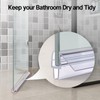 AmazerBath 3PCS Shower Door Bottom Seal for 1/4 Inch Glass