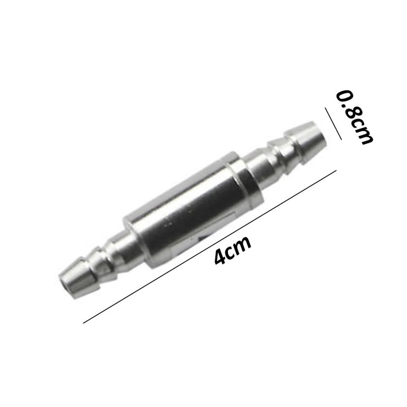 TopHomer CO2 Stainless Steel Check Valve, 4mm Diameter One Way