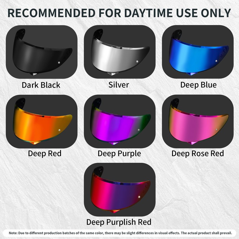 PSLER HJ-34P Visor - HJ-34P Visor Tinted C10 Helmet Visor