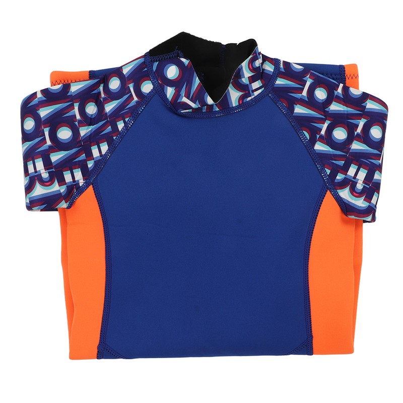 Children Diving Suit 2.5mm Neoprene Rubber Nylon Long Sleeve Blue