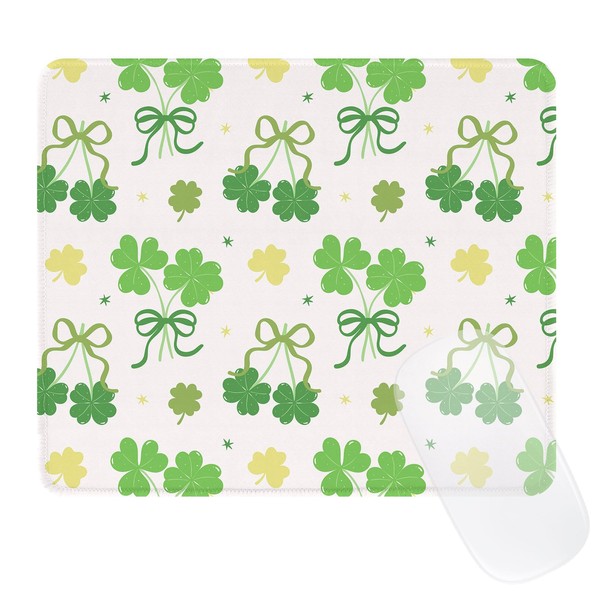 Ksriylm Cute Bowknot Mouse Mat, Funny Small Mouse Mat with