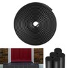 Backer Rod 3/8 Inch,Black Foam Caulk Saver for Gaps and