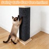 Dmnnlp 24" Tall Couch Corner Cat Scratcher, with 5Pcs Replaceable