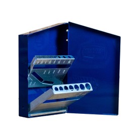 Century Drill & Tool – 28423 15 Piece Empty Metal Drill Bit Index, Holds Jobber Drills 1/16”-1/2” by 32nds, Case Only. No Drill Bits Included.