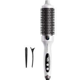 wavytalk Blowout Boost Thermal Brush, 1.5 inch Heated Round Brush for Blowout Look