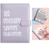 100 Envelopes Money Saving Challenge, Money Saving Planner Cash Envelope