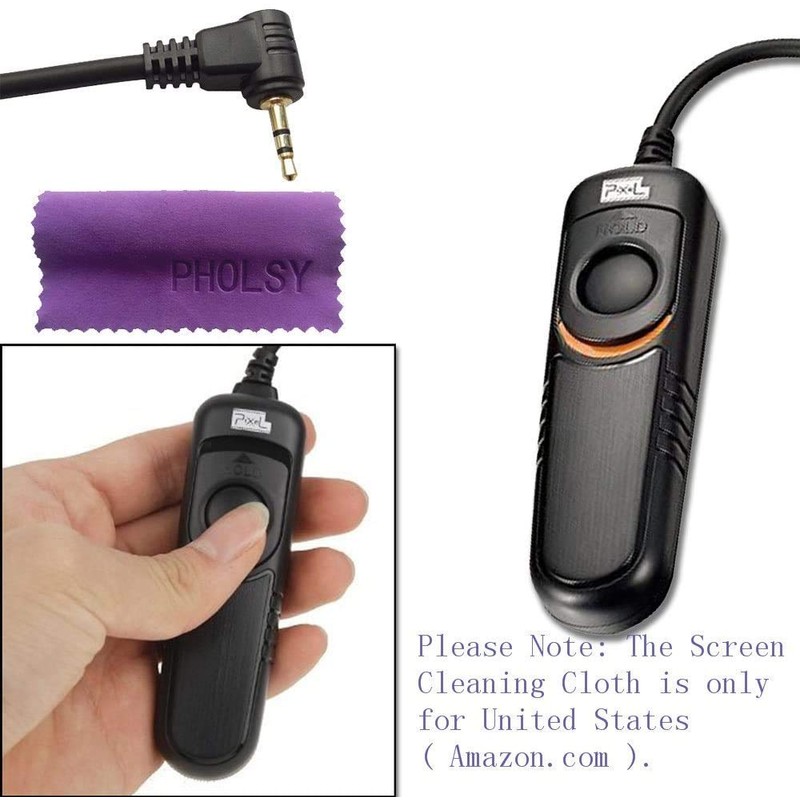Pixel RC201/E3 Camera Remote Shutter Release Compatible with Canon EOS