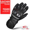MOTERO Mens Warm Motorcycle Riding Gloves Full Finger Motorbike Leather