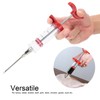 Marinade Injector Flavor Spices Sauces Syringes with 5 Needles for