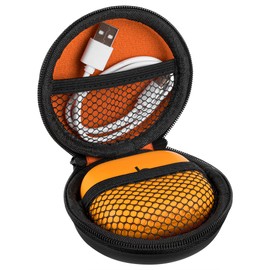 Geekria Shield Earbuds Case Compatible with Beats Powerbeats Pro 2, SHOKZ New OpenFit 2 True Wireless Earbud, Replacement Hard Shell Travel Carrying Bag with Carabiner Clip (Black)