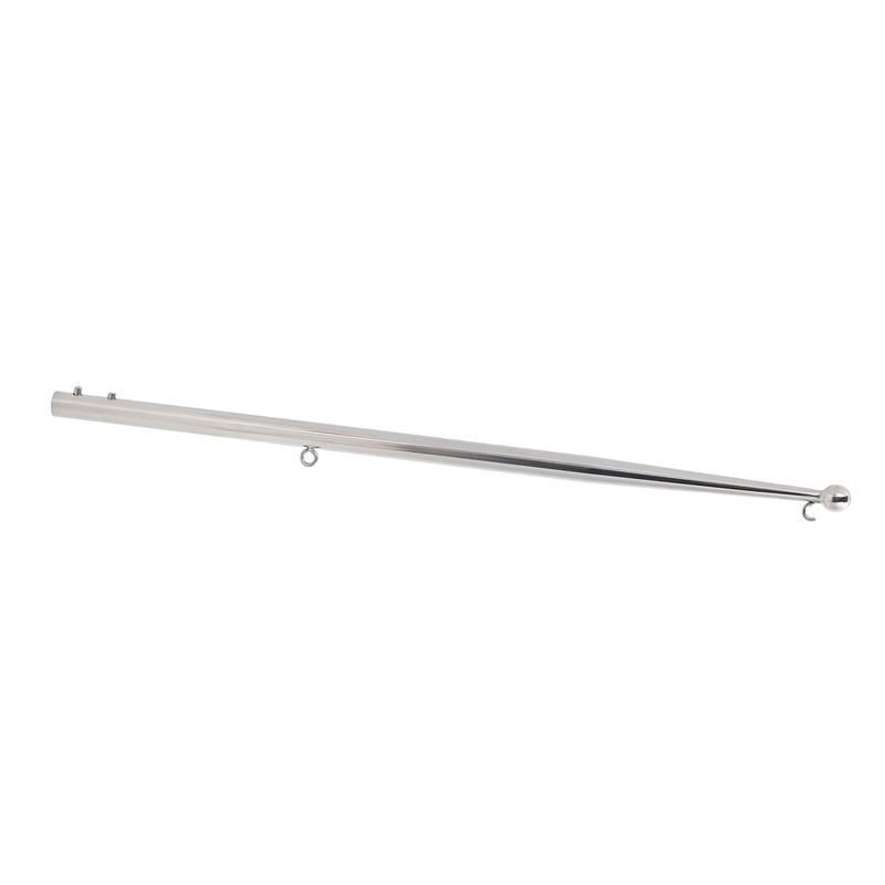 Boat Flag Pole 610mm Length Stable 316 Stainless Steel Rail