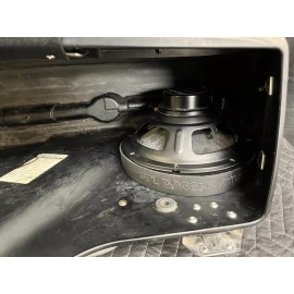 SPL Bagger Audio 8" Rear Harley Saddlebag Speaker Mounting Ring Adapters w/CLOTH 1994-2013