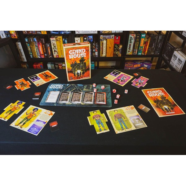 Grind House – Narrative Horror Story Board Game | 2–8