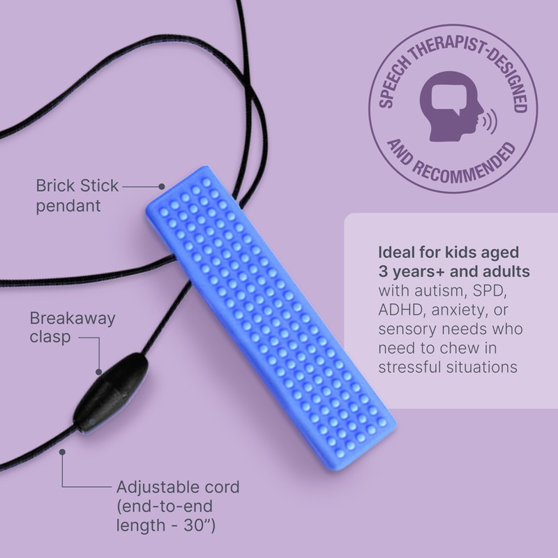 ARK Brick Stick, Chew Necklaces for Sensory Kids and Adults,