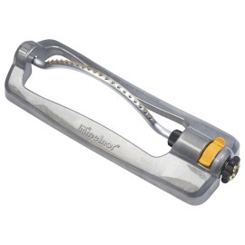 Melnor 4000 Sq Ft Metal Turbo Oscillating Lawn Sprinkler 20 Nozzle Garden Water Sprayer