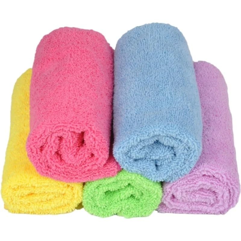 SparkleZen Microfiber Cleaning Cloth - 10 Pack Ultra Absorbent 40