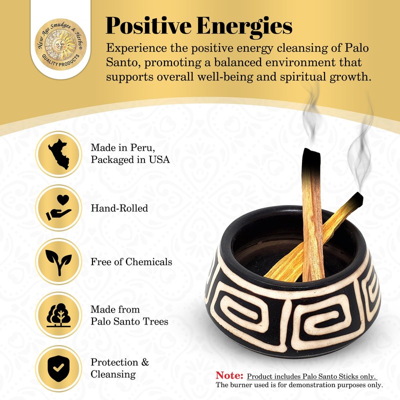 Sacred Palo Santo Wood Incense Sticks - New Age Smudges