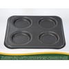 Lloyd Pans Kitchenware 4-Cavity Round Egg Pan 9.5 Inch by