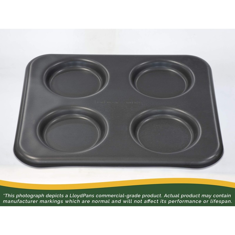Lloyd Pans Kitchenware 4-Cavity Round Egg Pan 9.5 Inch by