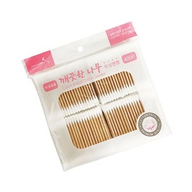 400 Count Hygienic Disposable Cotton Swabs for Home & Beauty Ear Cleaning Tip