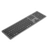 Bluetooth Keyboard with Numeric Keypad Skid Resistance Pads 110 Keys