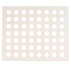 Pavoni D25T Rubber Chocolate Chablon with 56 Round Cavities, Each