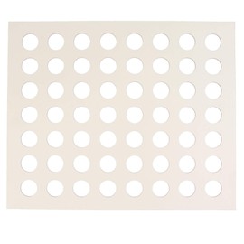 Pavoni D25T Rubber Chocolate Chablon with 56 Round Cavities, Each 25 Millimeters Diameter