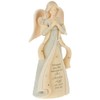 Enesco Foundations Guardian Angel Figurine, 4.72 Inch, Multicolor