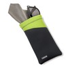 Carson Eyeglass Pouch with Built-in Microfiber Cloth for Eyewear and
