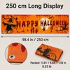 Happy Halloween Hanging Banner – 250cm Pumpkin and Bloody Handprint
