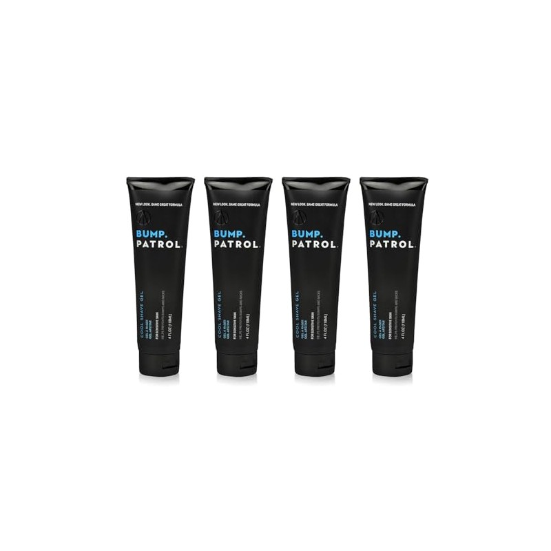 Bump Patrol Cool Shave Gel for Sensitive Skin, 4 Ounce