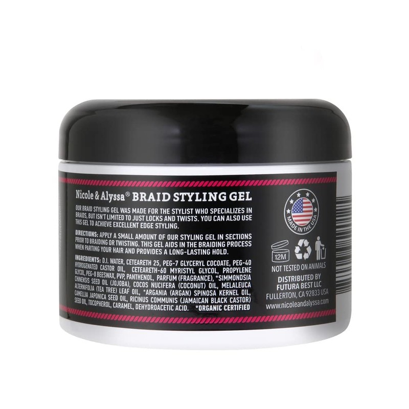 Nicole & Alyssa - Braid Styling Combo (Foam 7.2oz +