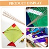 Kisangel 20pcs Kites Bamboo Sticks Kite Making Wooden Rods DIY