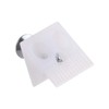 50pcs White Color Plastic Furniture Chest Drawer Bottom Repair Fixing
