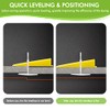 Tile Leveling System 1/8”Kit, 600pcs Tile Leveler Spacers Clips+200pcs Reusable