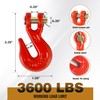 1/4" Clevis Grab Hooks 4 Pack – Heavy Duty G70