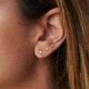 3Pcs Flat Back Earrings for Women Cartilage Earrings for Women