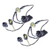 XINXUSONG 2pcs Headlight Wiring Harness 15930264 Headlamp Socket Wire 645-539