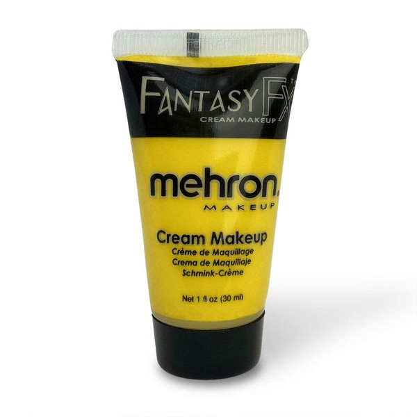 Mehron Makeup Fantasy F/X Water Based Face & Body Paint (1 oz) (YELLOW)