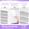 CKAGF 12x12 Paper Organizer Storage, 8 Tier Scrapbook Paper Storage