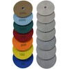 Konfor Diamond Polishing Pads Wet Buffing 5 Inch Disc for