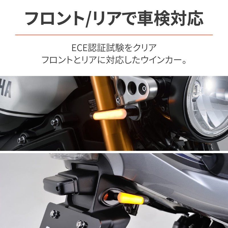 Daytona 10155 D-Light RAY Sequential LED Turn Signal for Motorcycles,