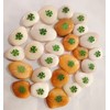ROCKIMPACT 50 Pieces Four Leaf Clover Good Luck Pocket Rocks,